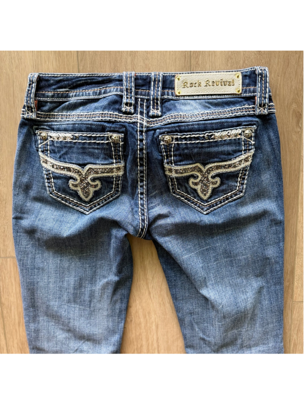 Rock Revival Rare Alost Skinny Jean sz 27